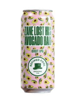 Refined Fool Zane Lost His Avocado Bag Brut IPA