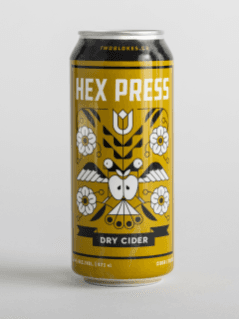 Two Blokes Hex Press Dry Cider