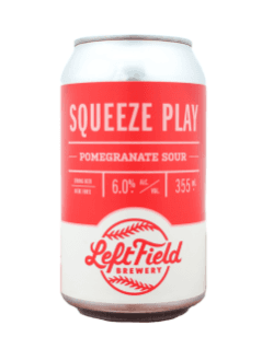 Left Field Brewery Squeeze Play Pomegranate
