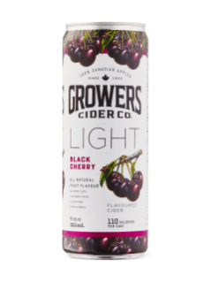 Growers Light Black Cherry Cider