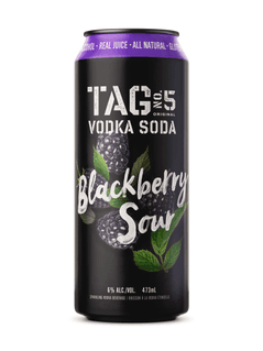 Tag No.5 Vodka Soda Blackberry Sour