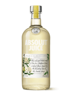 Vodka Absolut Juice Poire et sureau
