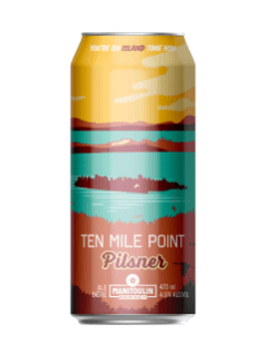Manitoulin Brewing Ten Mile Pilsner