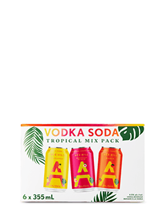 Ace Hill Tropical Vodka Soda Mixed Pack