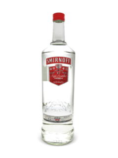 Vodka Smirnoff Étiquette rouge
