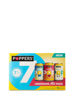 Poppers Lemonade Mixed Pack