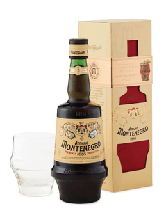 Amaro Montenegro Gift Pack with Icon Glass