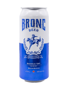 Last Spike Brewery Bronc Beer