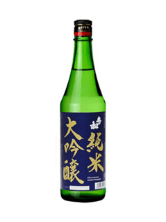 Okunomatsu Junmai Daiginjo Kon Label