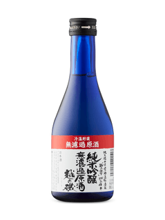 Koshi No Iso Muroka Genshu Junmai Ginjo Sake