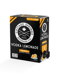 Cottage Springs Limonade à la vodka Pêche - Caisse-outre