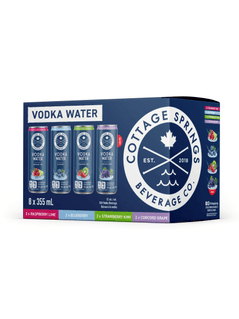 Cottage Springs Vodka Water Mixed Pack