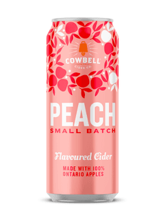 Cowbell Brewing Peach Cider