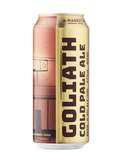 Cold Pale Ale Goliath Market Brewing
