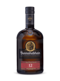 Whisky écossais d'Islay Single malt Bunnahabhain 12 ans d'âge