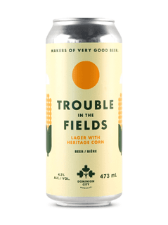 Lager Trouble in the Fields Dominion City Brewing