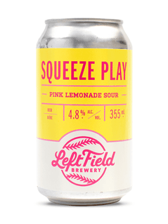 Left Field Brewing Squeeze Play Pink Lemonade Sour