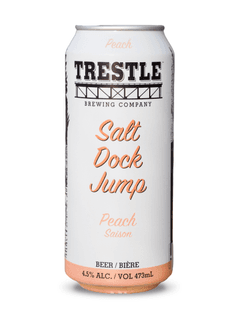 Saison Pêche Salt Dock Jump Trestle Brewing