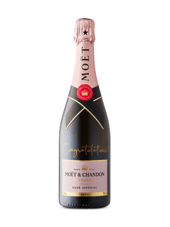 Moet & Chandon Brut Rose Congratulations Tin