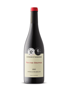 Petites Grappes Cotes Du Rousillon D'Ansignan 2021