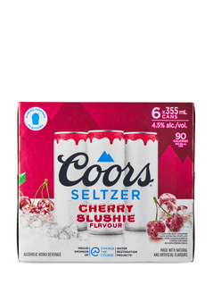 Coors Seltzer Slushie Cherry