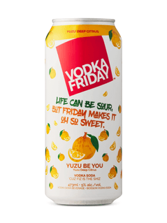 Vodka Friday Yuzu Vodka Soda
