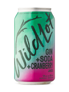 Gin & Soda With Cranberry Juice
