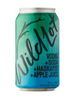Vodka Soda Haskap Berry & Apple Juice
