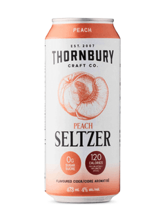 Thornbury Peach Seltzer Flavoured Cider