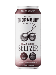Thornbury Black Cherry Seltzer Flavoured Cider