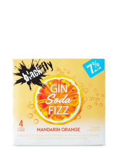 Black Fly Gin Soda Fizz Mandarin