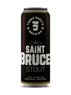 Three Sheets Brewing Saint Bruce Stout