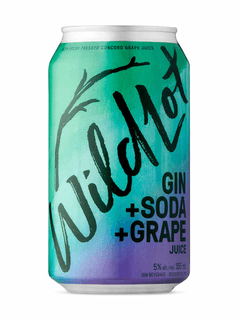 Wild Lot Gin Soda & Concord Grape Juice