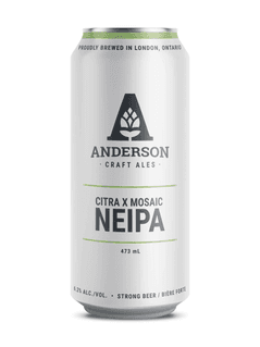 Anderson Craft Ales Citra Mosaic NEIPA
