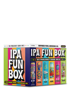 Carton mixte Refined Fool IPA Fun Box, 10e édition