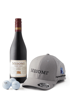Meiomi Pinot Noir 12 bottles FREE hat and golf balls