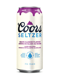 Cooors Seltzer Slushie Grape