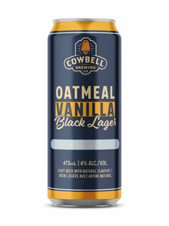 Cowbell Brewing Co. Oatmeal Vanilla Black Lager