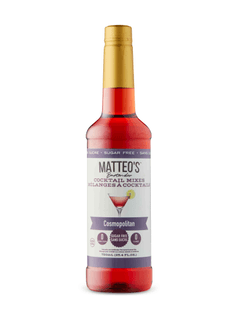 Matteo's Sugar Free Cosmopolitan Cocktail Mixer