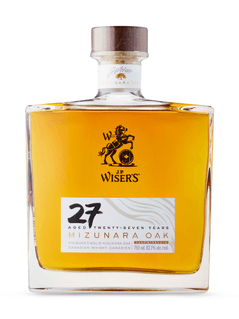J.P. Wiser's 27 Year Old Mizunara Oak Whisky