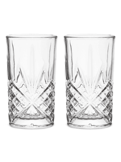 Grands verres étroits (ensemble de 2)