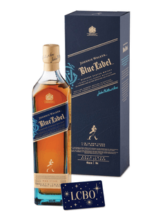 Johnnie Walker Blue Label FREE $50 LCBO gift card Whisky