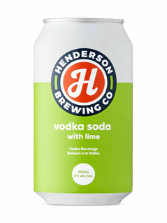 Henderson Vodka Soda Lime
