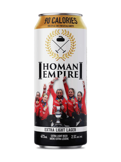 Lake Of Bays Extra Light Lager X Team Homan