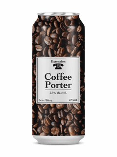 Porter au café Exchange Brewery