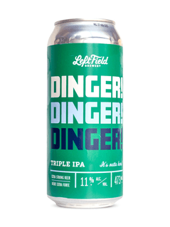 IPA triple Dinger Left Field Brewery