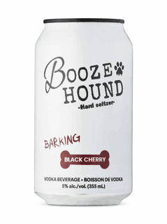Booze Hound Hard Seltzer Barking Black Cherry