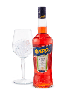 Aperol With Branded Glass
