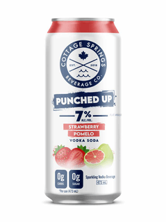 Cottage Springs Strawberry Pomelo Vodka Soda