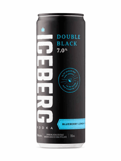 Iceburg Double Black 7 Vodka Soda